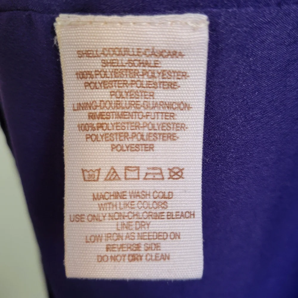 Free People Love Your Chaos Purple Mini Dress Size XS